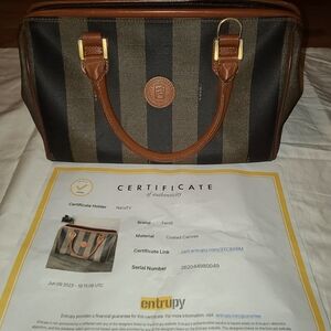 Fendi Vintage Boston Doctor’s Bag w/wallet